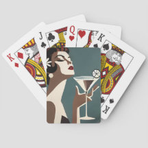 Arte Moderna de Meados do Século A Martini DIva