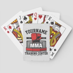 Baralho Artes Marciais Mistas Misturas ADD NAME MMA Fight