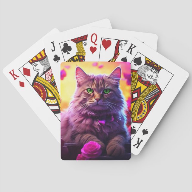Baralho Artistic Cat Poker Cards (Verso)