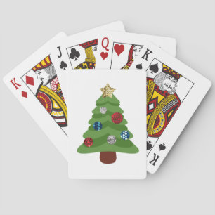 Baralho árvore de natal emoji