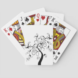 Baralho Árvore Negra E Branca Da Vida