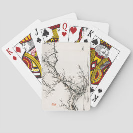 Baralho Árvore Personalizada da Vintage na Ásia