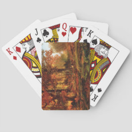 Baralho Árvores autóctones em Cresheim Glen (Filadélfia)