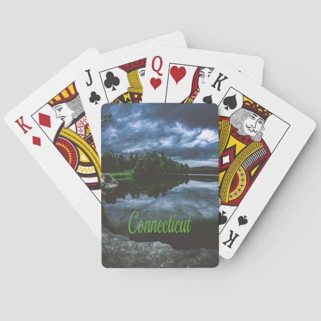 Baralho Árvores de lagoas betuminosas (Verso)