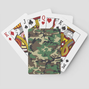Baralho As forças armadas camuflam