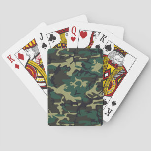Baralho As forças armadas camuflam