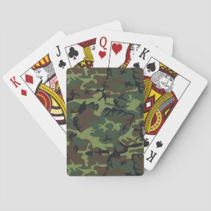 Baralho As forças armadas camuflam o teste padrão, estil