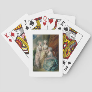 Baralho As três filhas as mais idosas de George III: