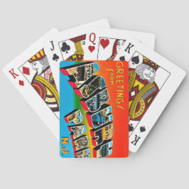 Baralho Asbury Park NJ Postcard Playing Cards
