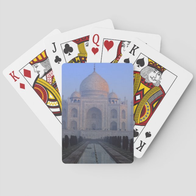 Baralho Ásia; Índia; Agra. Taj Mahal. (Verso)