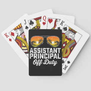 Baralho Assistente Principal De Serviço No Último Dia Da E