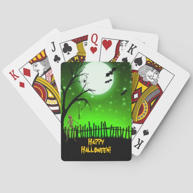 Baralho Assustador Halloween (Verso)
