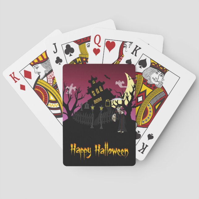 Baralho Assustador Halloween (Verso)