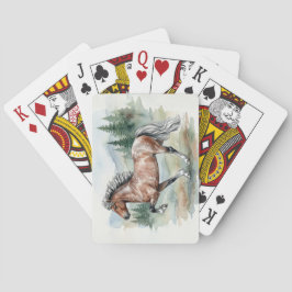 Baralho Astrid Tolting Icelandic Horse aquarela