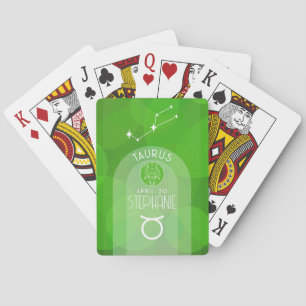Baralho Astrologia de Foto de Aniversário Personalizada de