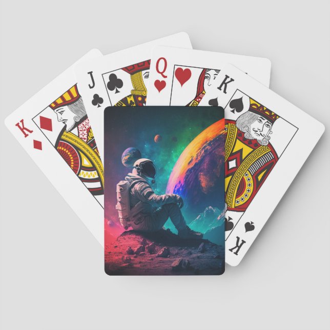 Baralho Astronauta (Verso)