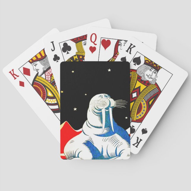 Baralho Astronauta Espacial Walrus (Verso)