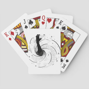 Baralho 'Atingir a Fuga' em cartas de jogar