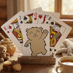 Baralho Ativando um Urso Sorridente Adorável