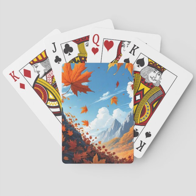 Baralho Authumn leaves (Verso)