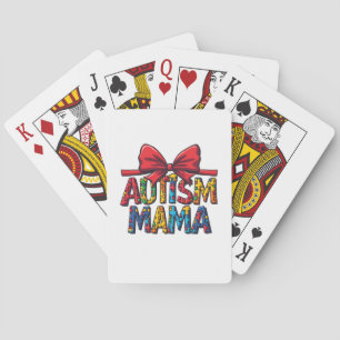 Baralho Autismo Mama Arco Coquette Mãe Autismo Consciência