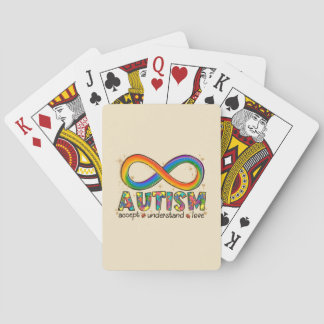 Baralho Autismo - Símbolo Infinito - Aceitar, Entender, Am