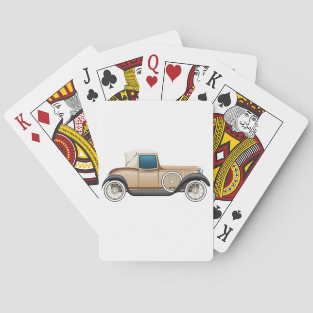 Baralho Automóvel Clássico Vintage (Verso)