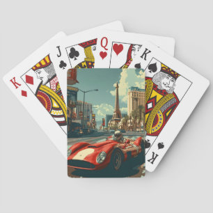 Baralho Automóvel de corrida em Las Vegas