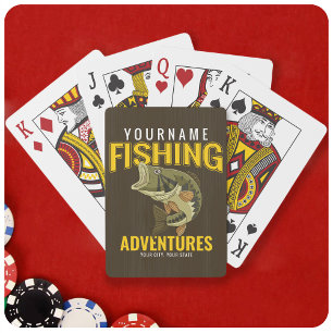 Baralho Aventuras De Pesca Personalizadas Anglas De Peixe