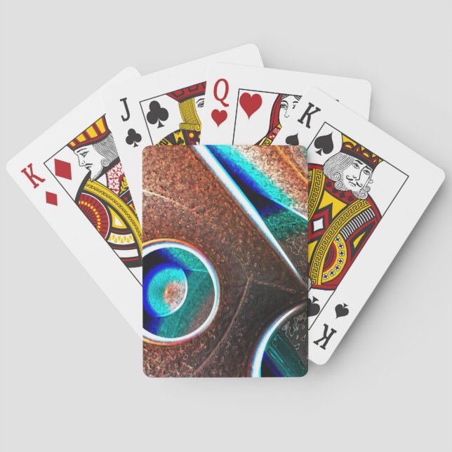 Baralho Azul-cobre (Verso)