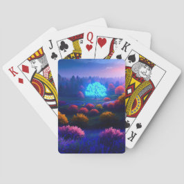 Baralho Azure Brilliance, o Embraço da Árvore Radiante