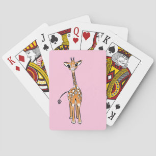 Baralho Baby Giraffe - rosa