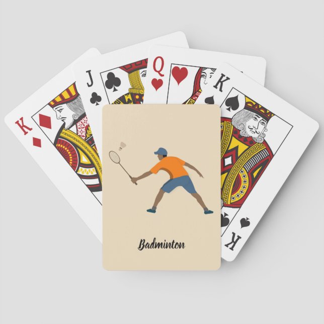 Baralho Badminton (Verso)
