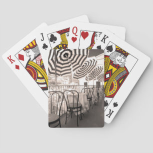 Baralho Balconha de restaurante Quaint, Itália