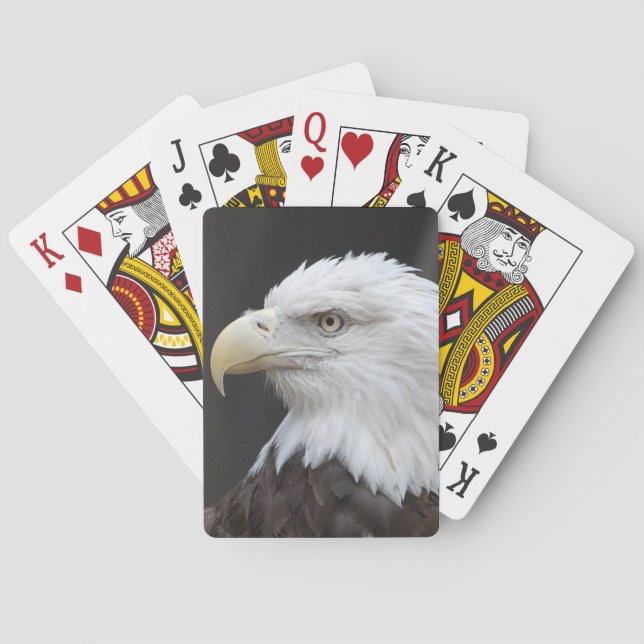 Baralho Bald Eagle Playing Cards América EUA (Verso)