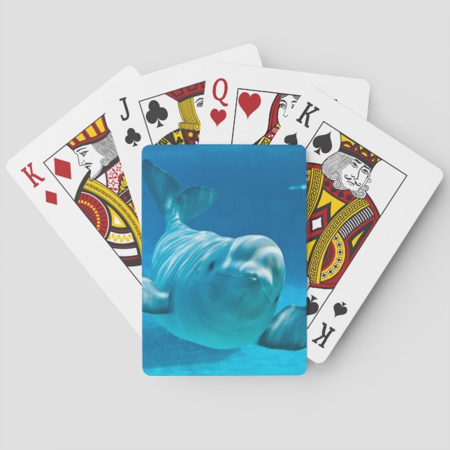 Baralho Baleia Beluga (Verso)