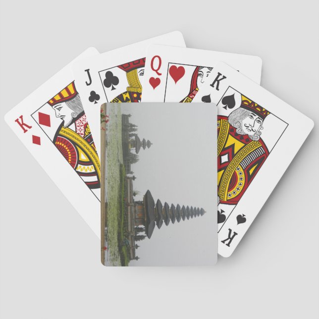 Baralho Bali Tocando Cartões (Verso)