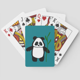 Baralho Bambu os cartões de jogo da panda