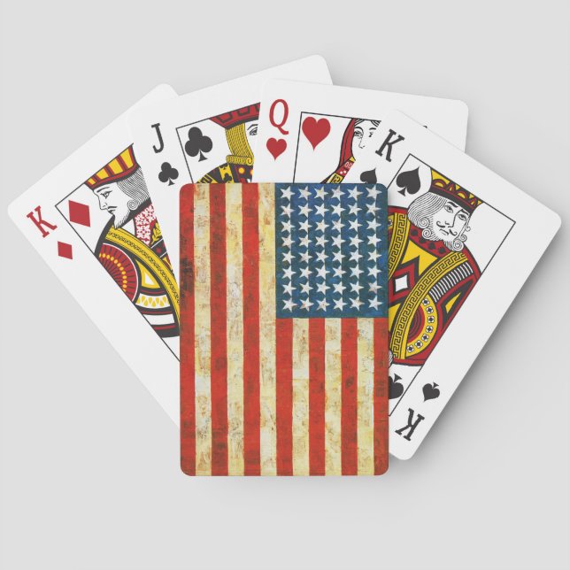 Baralho Bandeira Americana (Verso)