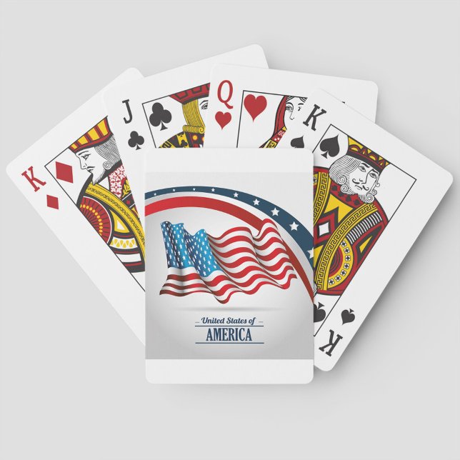 Baralho Bandeira Americana (United States of America Deck of Cards!)