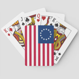 Baralho Bandeira Americana Betsy Ross