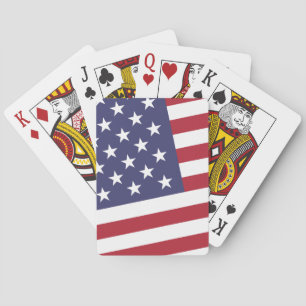 Baralho Bandeira americana - comemore os EUA - 4 de julho