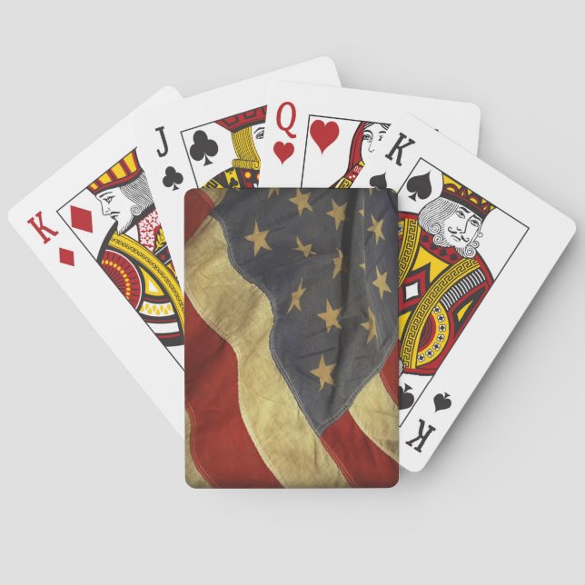 Baralho Bandeira Americana Incomodada (Verso)