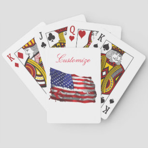 Baralho Bandeira americana Thunder_Cove do vintage