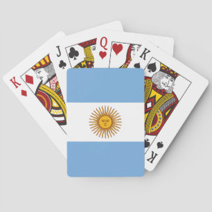 Baralho Bandeira argentina patriótica