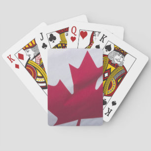 Baralho Bandeira Canadense.