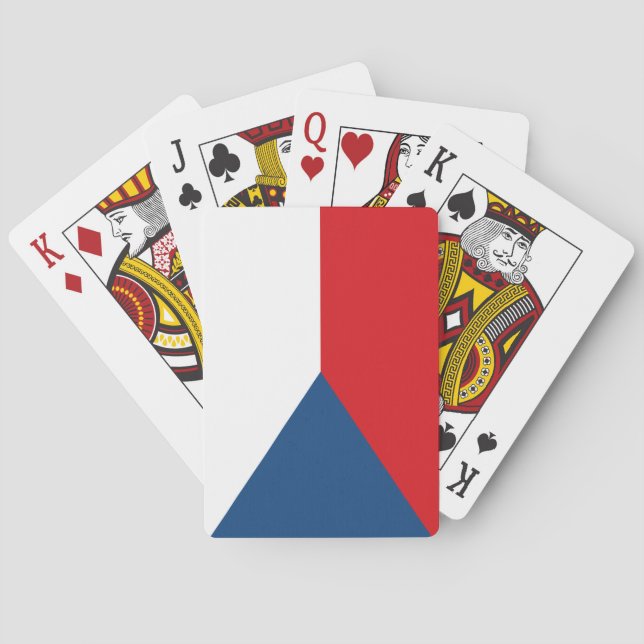 Baralho Bandeira Checa (Verso)