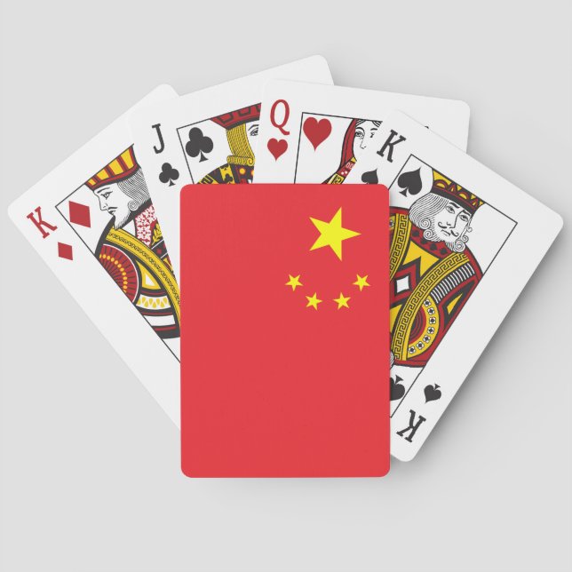 Baralho Bandeira Chinesa (Verso)