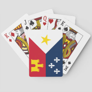 Baralho Bandeira da Acadiana, Louisiana