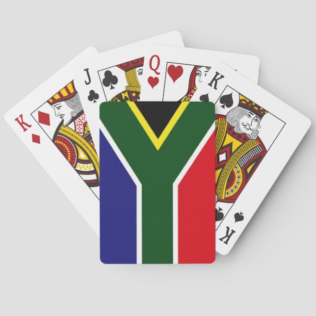 Baralho Bandeira da África do Sul (Verso)